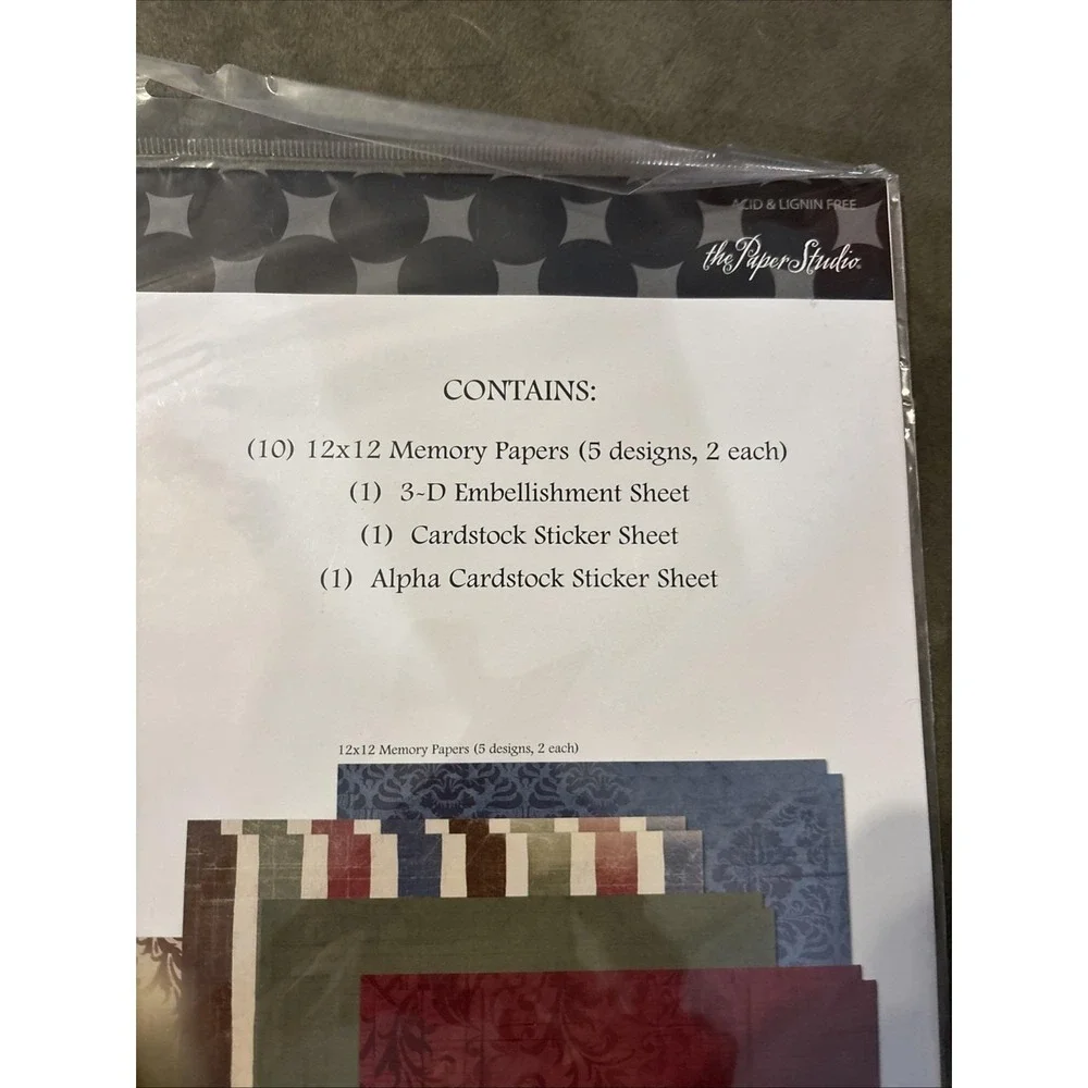 The Paper Studio Traditions Page Kit New